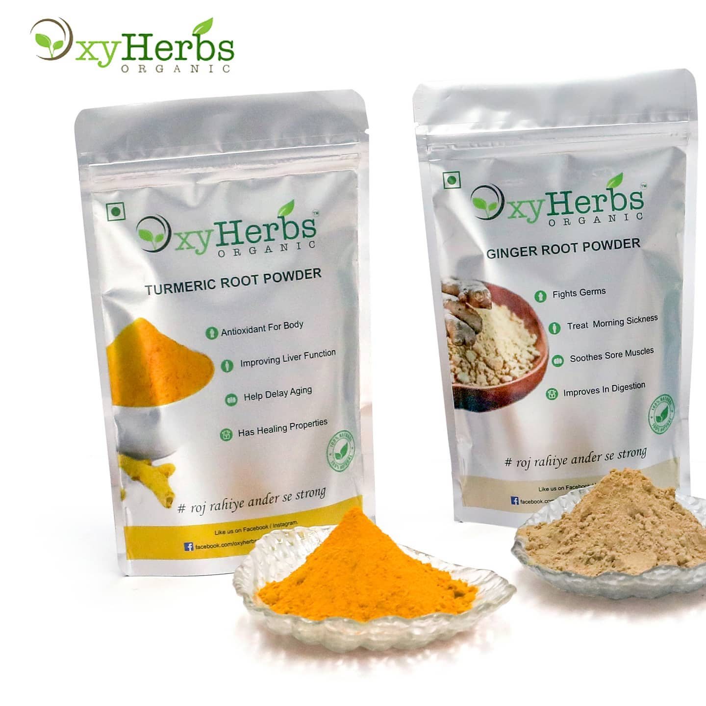 OxyHerbs E-commerce Products